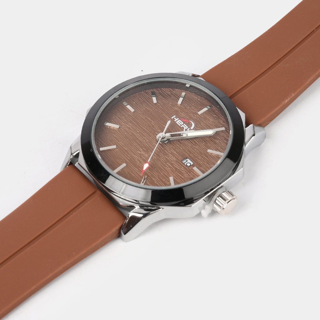 HERYI- Brown Dial With Brown Magnetic Strap