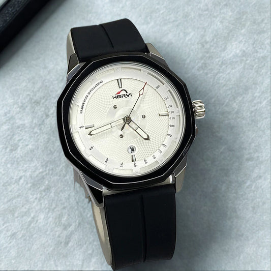 HERYI- Black Dial With Black Magnetic Strap