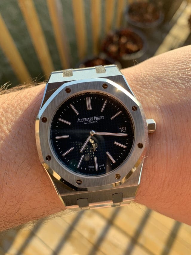 AUDEMARS PIGUET-Luxury Stain Less Steel Watch