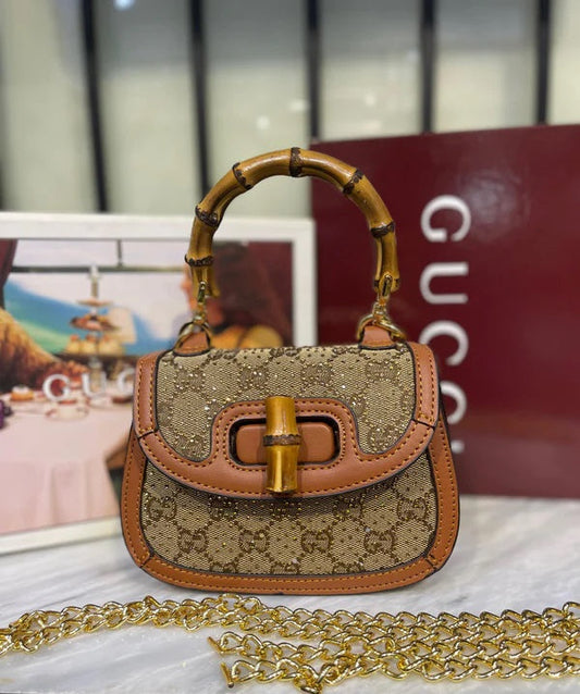 Gucci Bamboo 1947 Crystals Mini Bag – Luxury in Every Detail