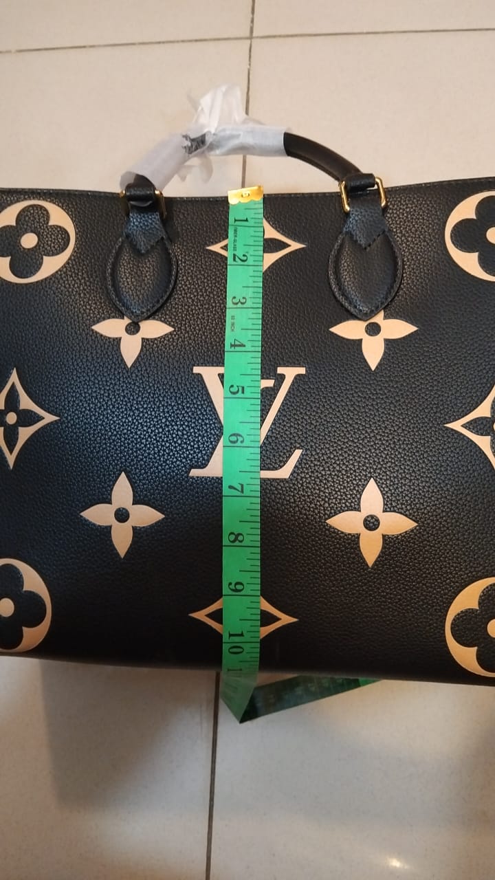 Louis Vuitton On The Go – Premium Quality, Official Model (Black/White)