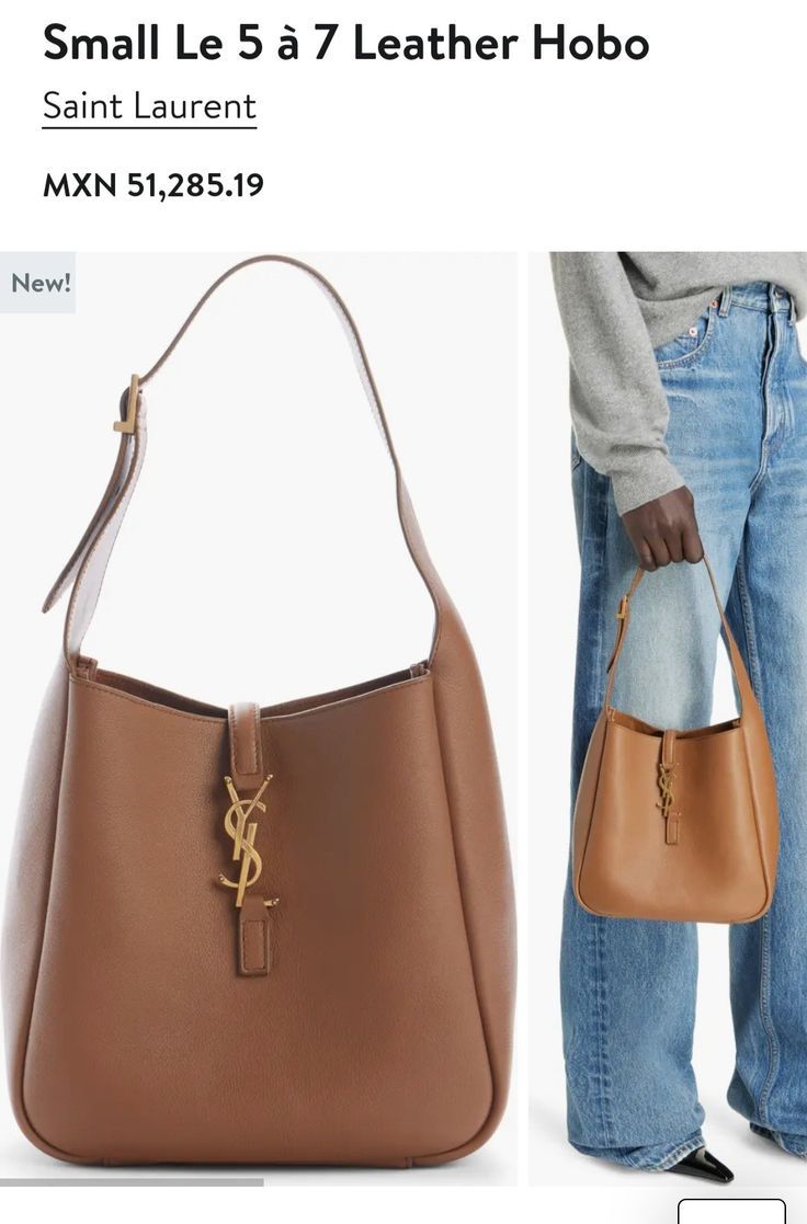 YSL Saint Laurent LE 37 Shopper – Women Bag (Premium Quality) (Brown)