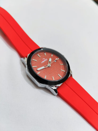 HERYI-Red Dial With Red Magnetic Strap