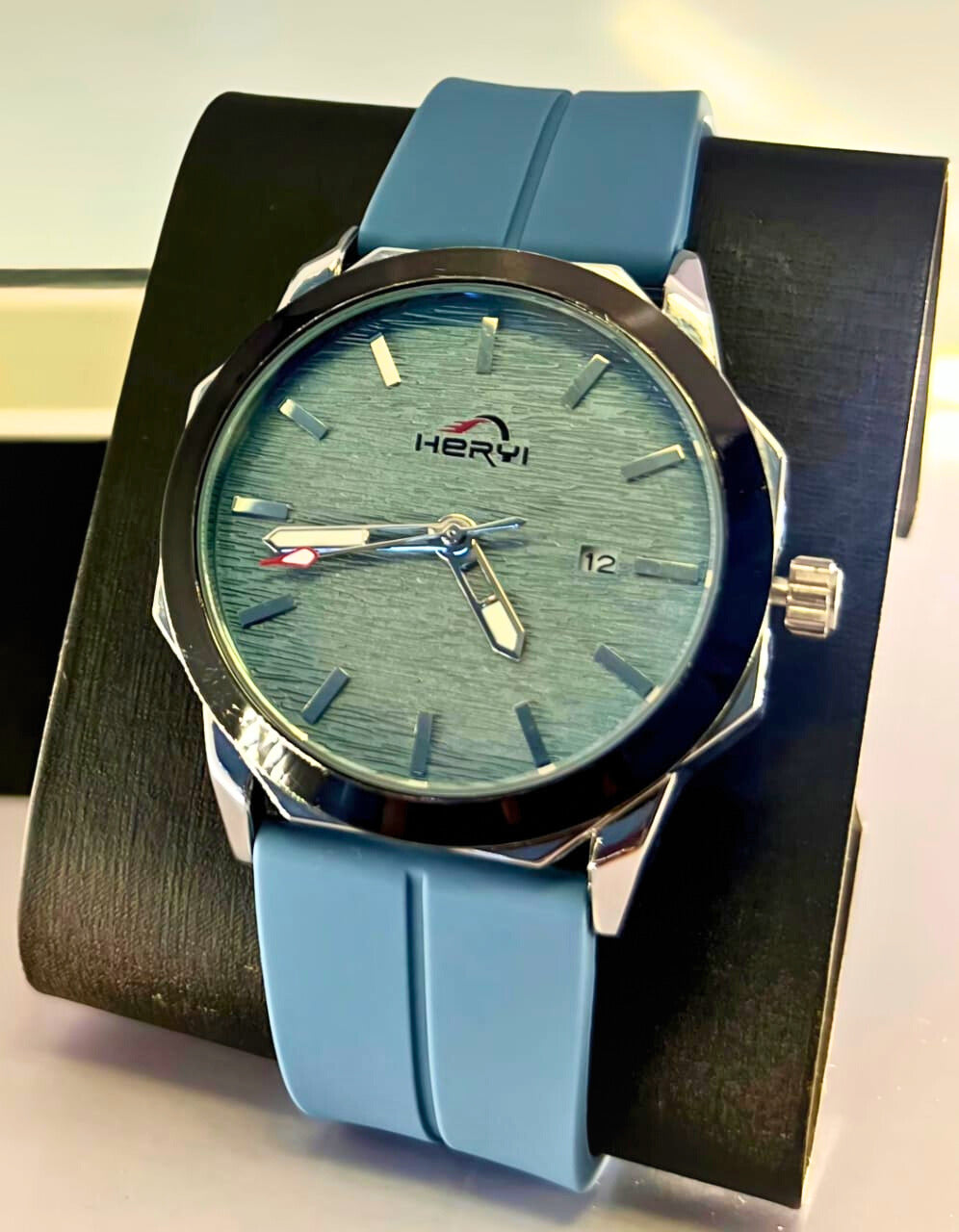 HERYI-Blue Dial With Blue Magnetic Strap
