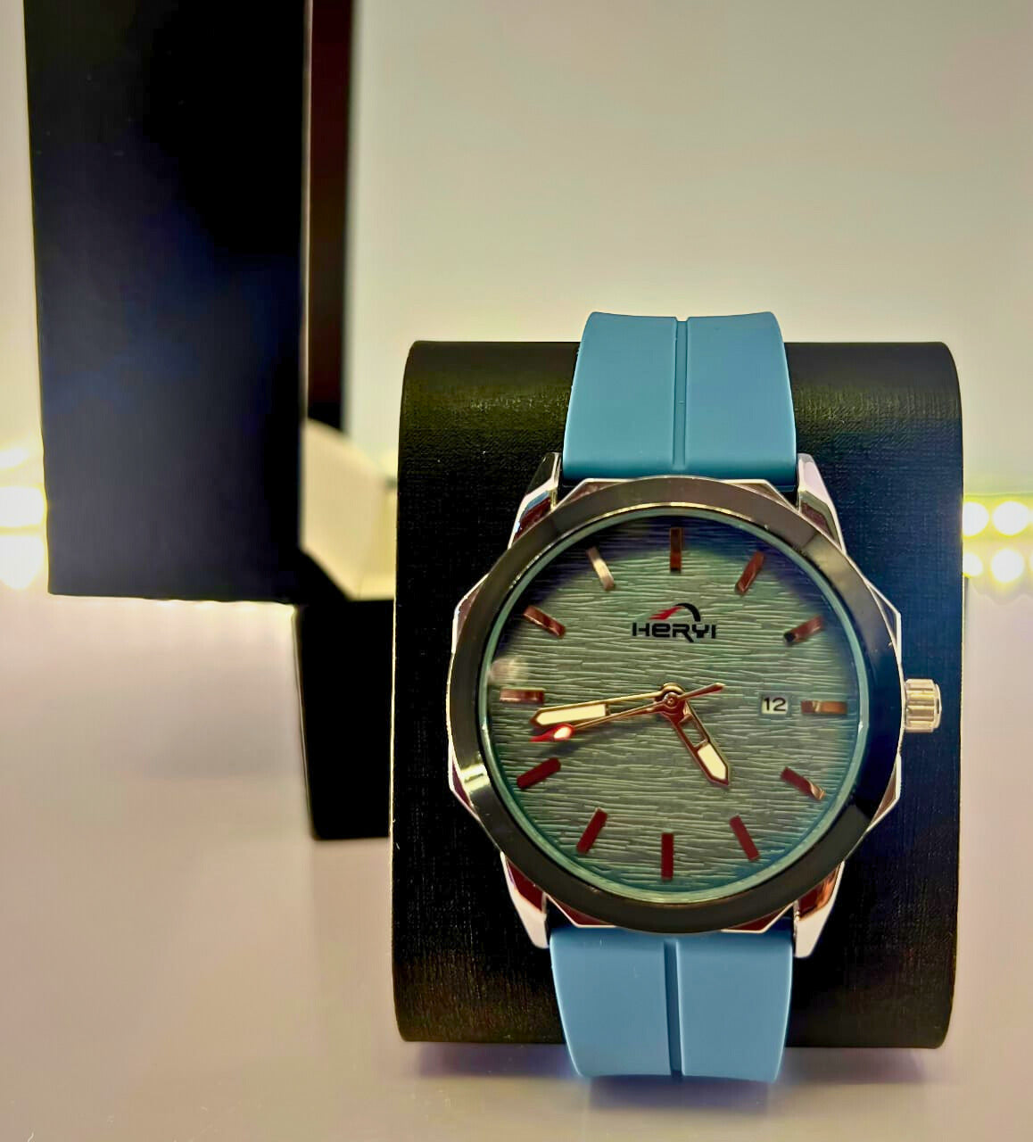 HERYI-Blue Dial With Blue Magnetic Strap