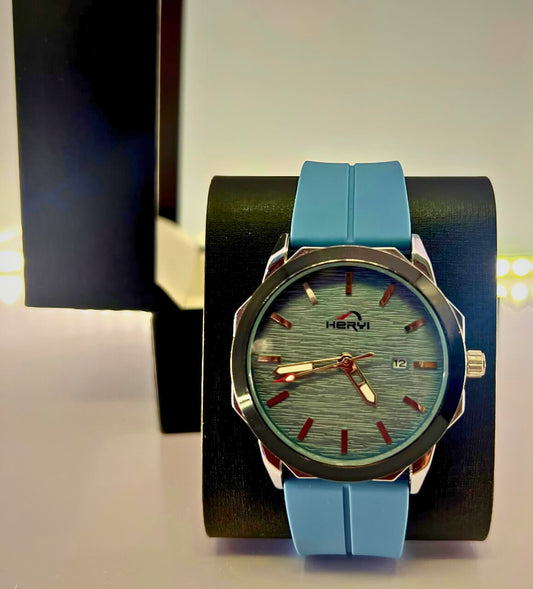 HERYI-Blue Dial With Blue Magnetic Strap