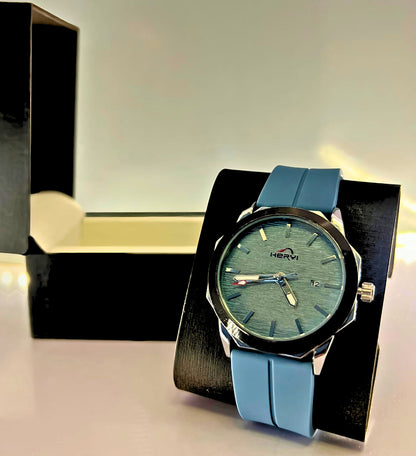 HERYI-Blue Dial With Blue Magnetic Strap