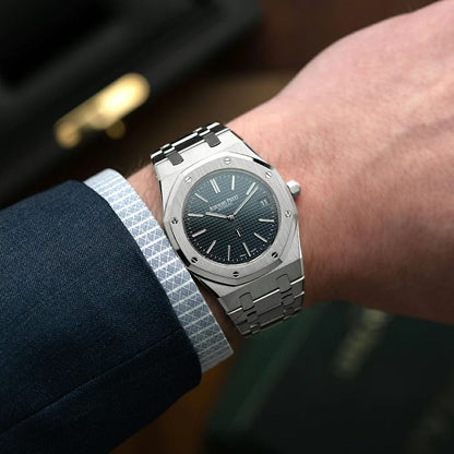 AUDEMARS PIGUET-Luxury Stain Less Steel Watch