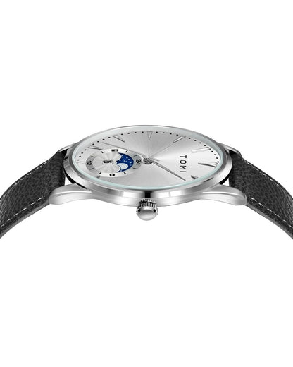TOMI T-24 Business Luxury Men's Watch With Comfortable Leather Strap With Magnetic Lock
