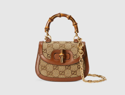 Gucci Bamboo 1947 Crystals Mini Bag – Luxury in Every Detail