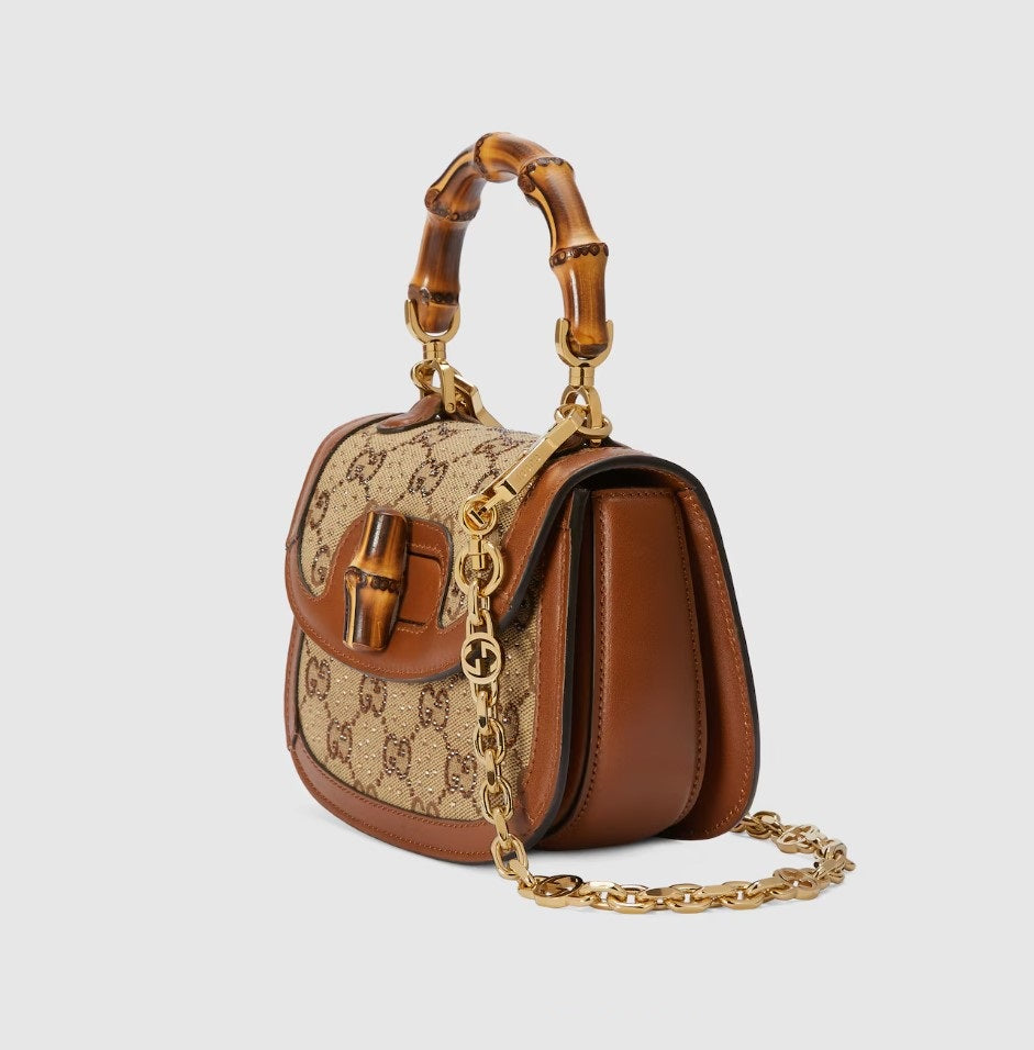 Gucci Bamboo 1947 Crystals Mini Bag – Luxury in Every Detail
