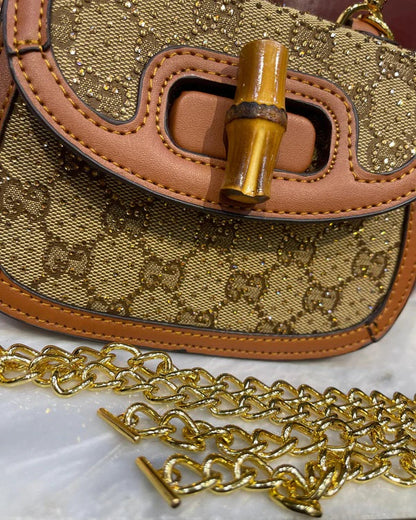 Gucci Bamboo 1947 Crystals Mini Bag – Luxury in Every Detail