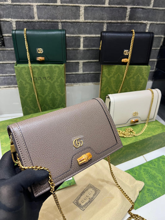 GUCCI Diana Mini – Women Bag with Bamboo Closure (Brown)