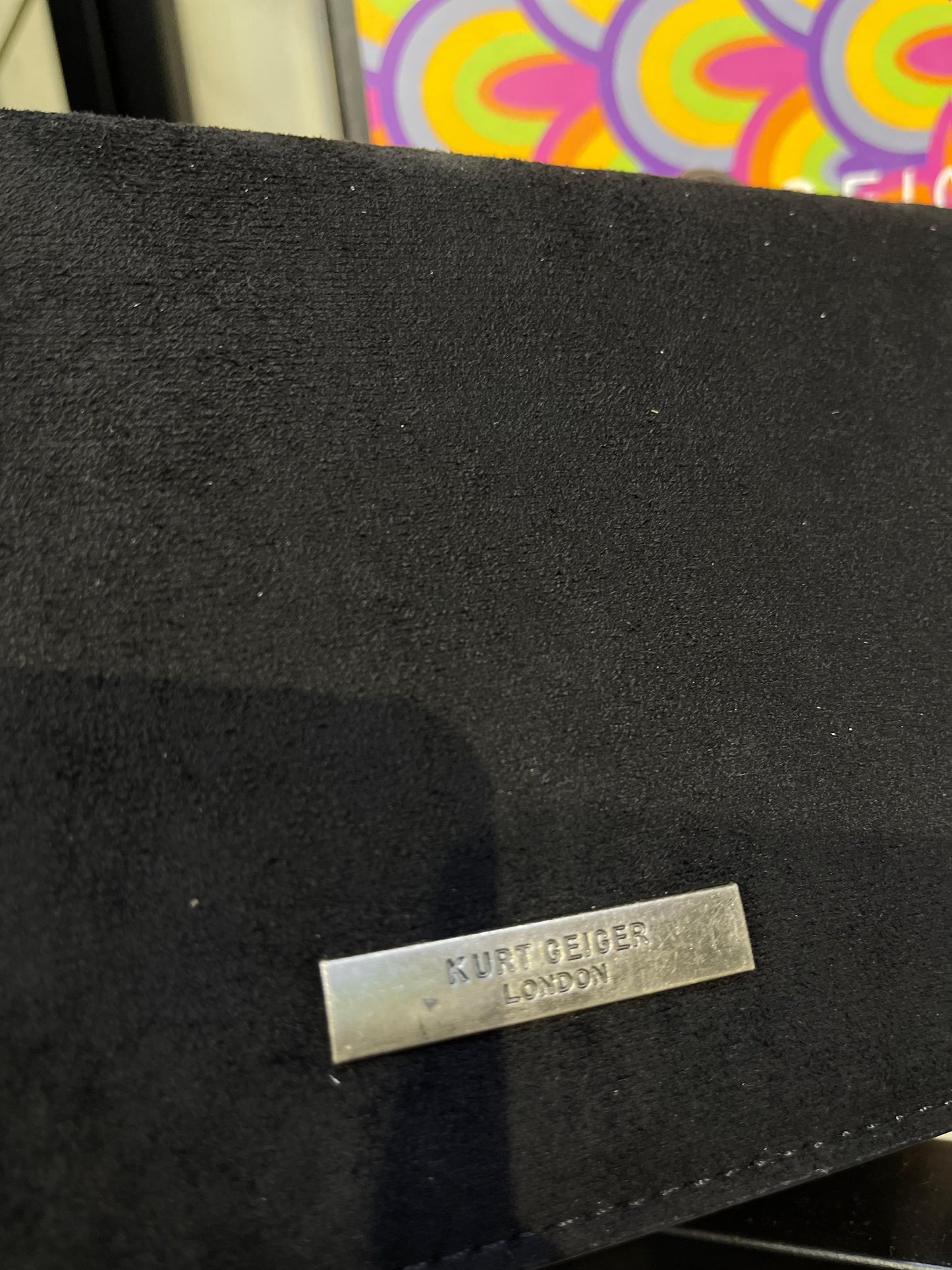 KURT GEIGER Small Shoreditch Bow – Women Bag (Crystal Embellished) (black)