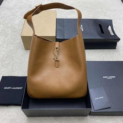 YSL Saint Laurent LE 37 Shopper – Women Bag (Premium Quality) (Brown)