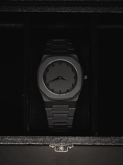 BLACK ARABIC WATCH