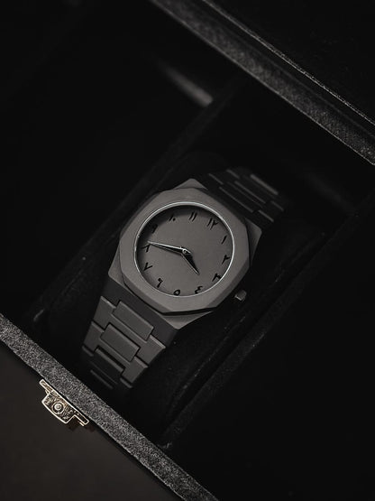 BLACK ARABIC WATCH