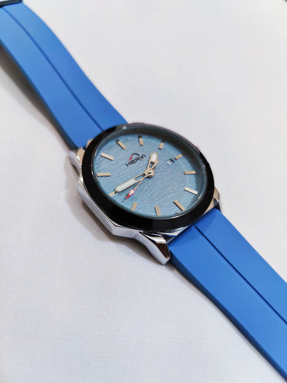 HERYI-Blue Dial With Blue Magnetic Strap